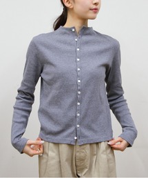 ORCIVAL/オーシバル モックネックカーディガン MOCK NECK CARDIGAN OR-C0424 CMR