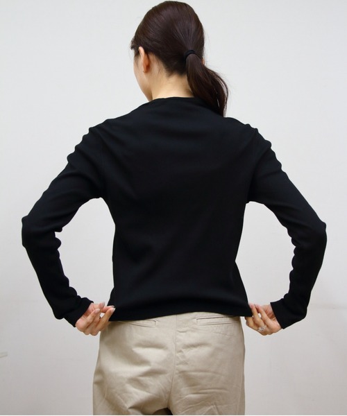カーディガン ORCIVAL/オーシバル　モックネックカーディガン　MOCK NECK CARDIGAN　OR-C0424 CMR レディース セール】ORCIVAL/オーシバル モックネックカーディガン MOCK