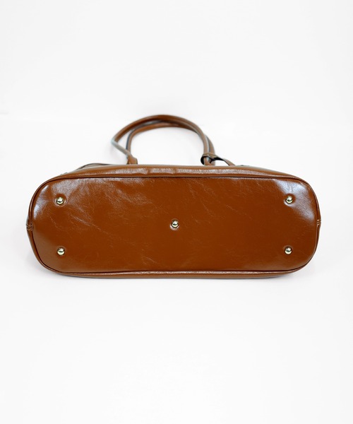 BLUEEAST（ブルーイースト）の「ゴールドベルトトートバッグ（トートバッグ・レディース・ブラック/ブラウン・FREE）」の13枚目の写真