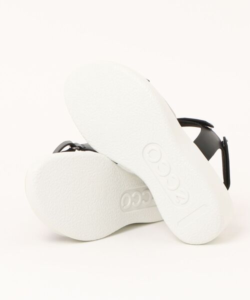 ECCO(エコー)の「ECCO フロート ウェッジ エルエックス 本革 レディース ストラップ サンダル(サンダル・レディース・ブラック・37/38/36)」の3枚目の写真