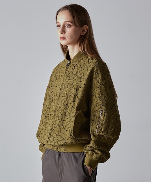 【CLEL】完売品　ヴィンテージ デザイン ショートMA-1ブルゾン CLEL】Vintage Design Short MA-1 Blouson/ヴィンテージ