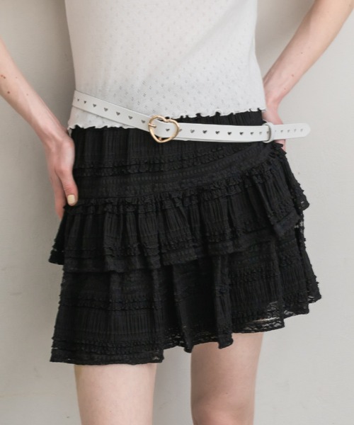 ミニスカート ROUMI SKIRT ボリュームミニニットスカート[品番：MKSW0059622]｜RESEXXY