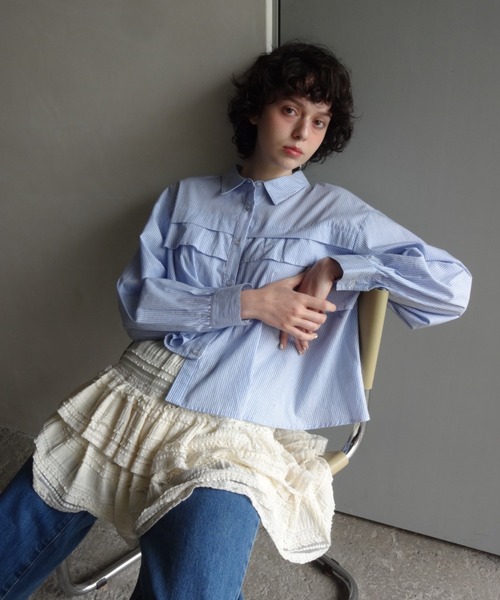GROVE ♥ REMY KNIT SKIRT /追跡付 Rhiannon Rib Midi Skirt Cream Lurex Online | Zimmermann