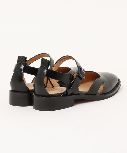 ARTESANOS（アルテサノス）の「【ARTESANOS】レザーシューズ GU12-500-19-FL（サンダル・レディース・ブラック・39/38/37/36）」の4枚目の写真