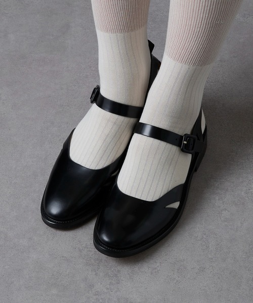 ARTESANOS（アルテサノス）の「【ARTESANOS】レザーシューズ GU12-500-19-FL（サンダル・レディース・ブラック・39/38/37/36）」の8枚目の写真