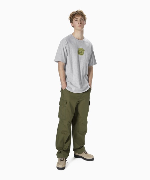 thisisneverthat(ディスイズネバーザット)の「Circulation Tee(Tシャツ/カットソー・メンズ・ヘザーグレー/ダークグレー/ライム・XL/L/M/S)」の9枚目の写真