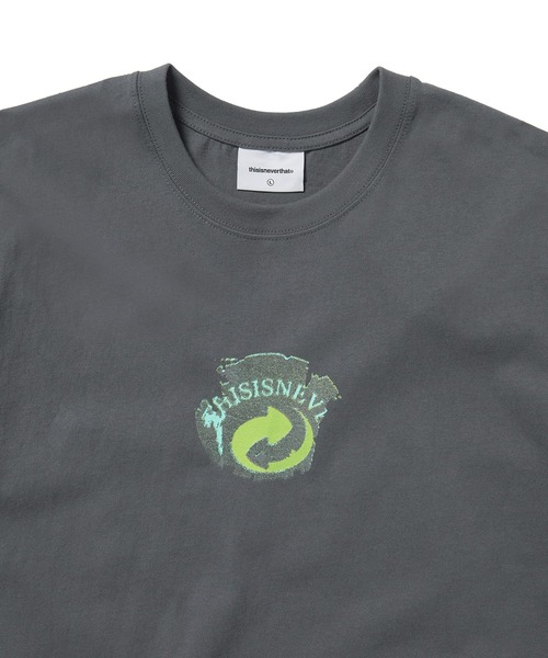 thisisneverthat Tシャツ クロップド セール】Circulation Tee（Tシャツ/カットソー