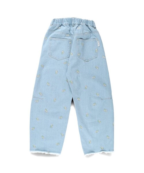 EDWIN(エドウィン)の「【Ou? by EDWIN】デニムカーブパンツ(デニムパンツ・キッズ・サックスブルー/ブルー・90/110/100/150/120/130/140)」の11枚目の写真