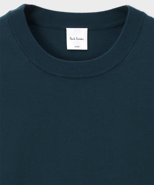 Paul Smith（ポールスミス）の「オーガニックコットン クルーネックニット / 153450 639YC（ニット/セーター・メンズ・ライトイエロー/ダークブルー・MEDIUM/LARGE/X-LARGE/XX-LARGE）」の3枚目の写真