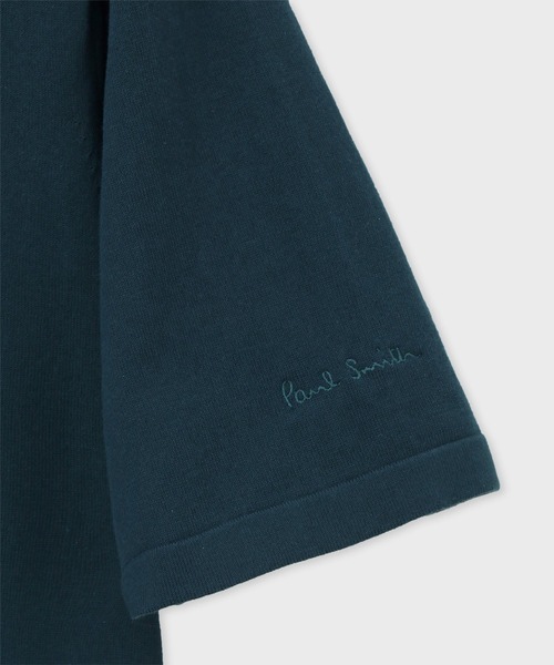 Paul Smith（ポールスミス）の「オーガニックコットン クルーネックニット / 153450 639YC（ニット/セーター・メンズ・ライトイエロー/ダークブルー・MEDIUM/LARGE/X-LARGE/XX-LARGE）」の4枚目の写真