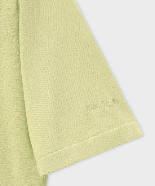 Paul Smith（ポールスミス）の「オーガニックコットン クルーネックニット / 153450 639YC（ニット/セーター・メンズ・ライトイエロー/ダークブルー・MEDIUM/LARGE/X-LARGE/XX-LARGE）」の8枚目の写真