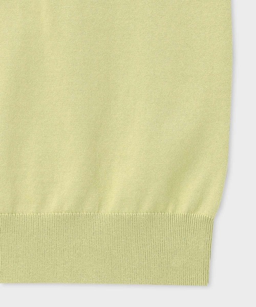 Paul Smith（ポールスミス）の「オーガニックコットン クルーネックニット / 153450 639YC（ニット/セーター・メンズ・ライトイエロー/ダークブルー・MEDIUM/LARGE/X-LARGE/XX-LARGE）」の9枚目の写真