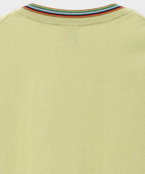 Paul Smith（ポールスミス）の「オーガニックコットン クルーネックニット / 153450 639YC（ニット/セーター・メンズ・ライトイエロー/ダークブルー・MEDIUM/LARGE/X-LARGE/XX-LARGE）」の10枚目の写真