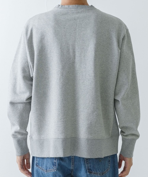 URBAN RESEARCH（アーバンリサーチ）の「FORNIGNER　Made in USA Crashed Crew（スウェット・メンズ・ホワイト/ブラック/グレー・1/2/3）」の13枚目の写真