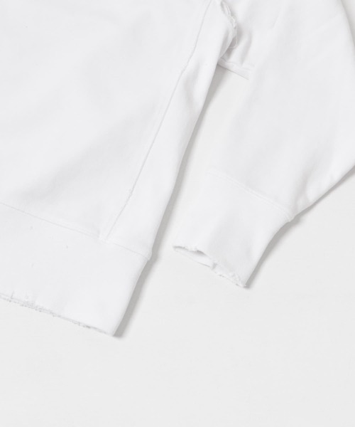 URBAN RESEARCH（アーバンリサーチ）の「FORNIGNER　Made in USA Crashed Crew（スウェット・メンズ・ホワイト/ブラック/グレー・1/2/3）」の22枚目の写真