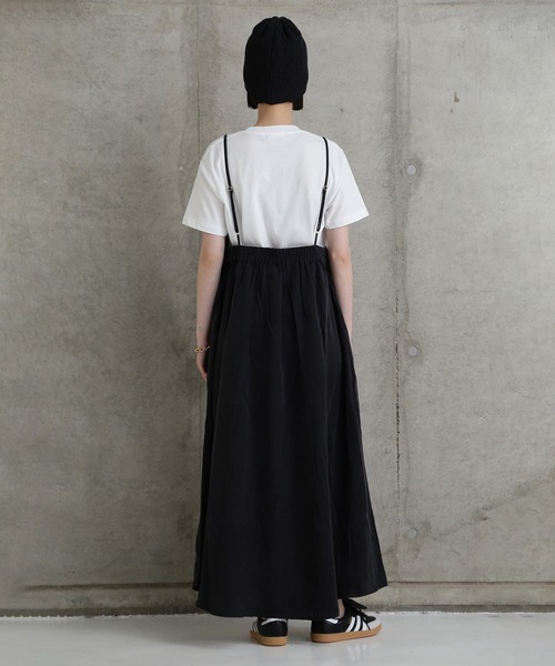 ROSE BUD(ローズバッド)の「(GENE HEAVENS)スリップワンピース(ワンピース・レディース・グリーン/ブラック・ONE SIZE)」の9枚目の写真