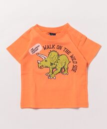 恐竜プリント半袖Tシャツ