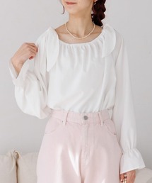 flower | ステップリボンブラウス(シャツ/ブラウス)