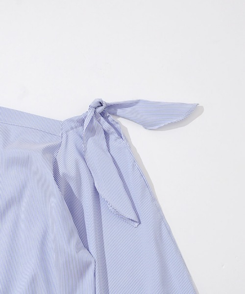 flower（フラワー）の「ステップリボンブラウス（シャツ/ブラウス・レディース・ブルー/ホワイト・FREE）」の22枚目の写真