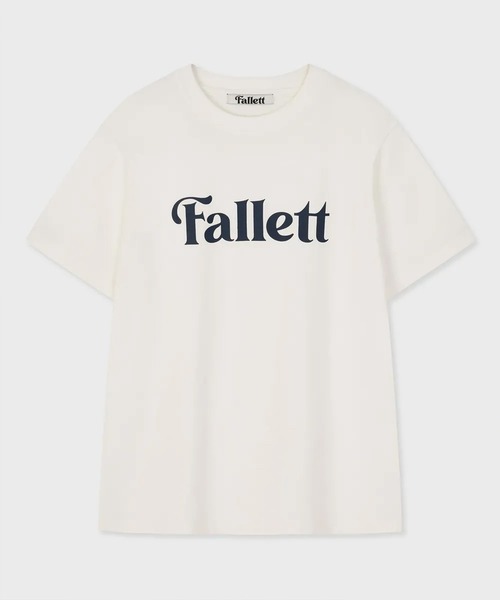 tシャツ A'GEM/9 × .kom 「FALLETT/ファレット」STORY LOGO ESSENTIAL SHORT SLEEVE/ロゴエッセン A'GEM/9 × .kom 『FALLETT/ファレット』STORY LOGO ESSENTIAL