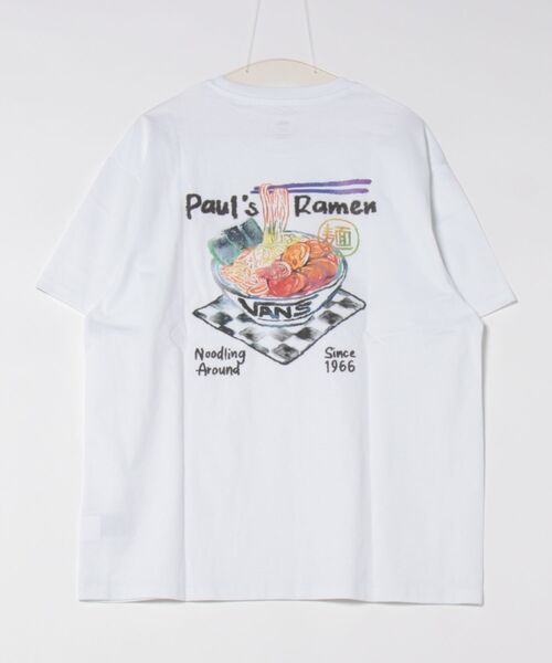 VANS ヴァンズ RAMEN TEE ショートスリーブ VN000U0HWHT ABC