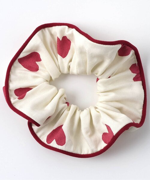 BREEZE（ブリーズ）の「シュシュ（シュシュ・キッズ・ブラウン/ライム/アイボリー・FREE）」の2枚目の写真