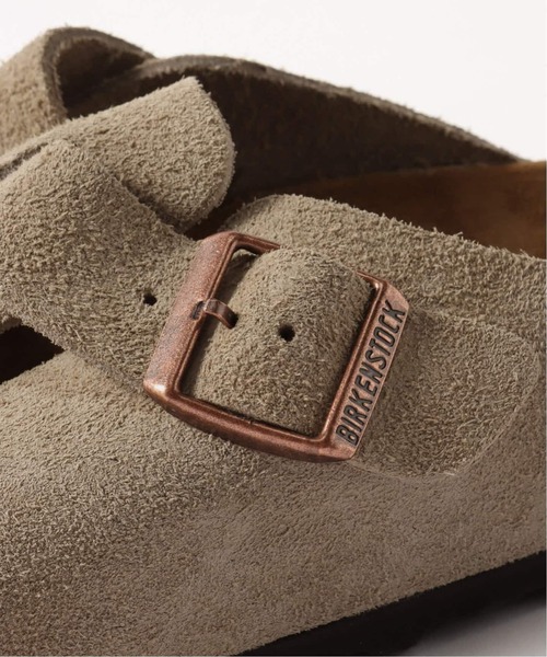 BIRKENSTOCK(ビルケンシュトック)の「BIRKENSTOCK ボストン narrow 1027067 / 60463(サンダル・メンズ・ベージュ/ブラック・40/41/43/42)」の14枚目の写真