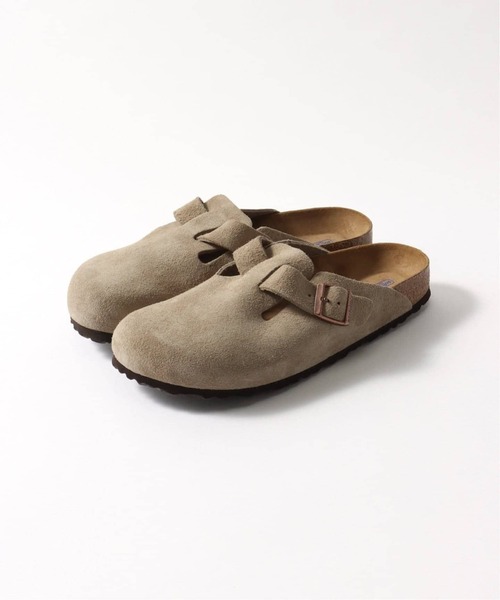 BIRKENSTOCK(ビルケンシュトック)の「BIRKENSTOCK ボストン narrow 1027067 / 60463(サンダル・メンズ・ベージュ/ブラック・40/41/43/42)」の15枚目の写真