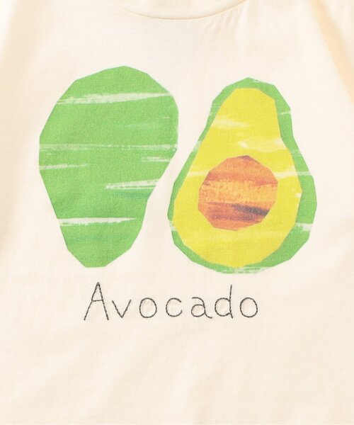 BIT'Z(ビッツ)の「色々フルーツとベジタブル切り絵プリント半袖Tシャツ(Tシャツ/カットソー・キッズ・ブルー/パープル/イエロー/グリーン/ピンク/レッド・95/110/120/80/90/100)」の12枚目の写真