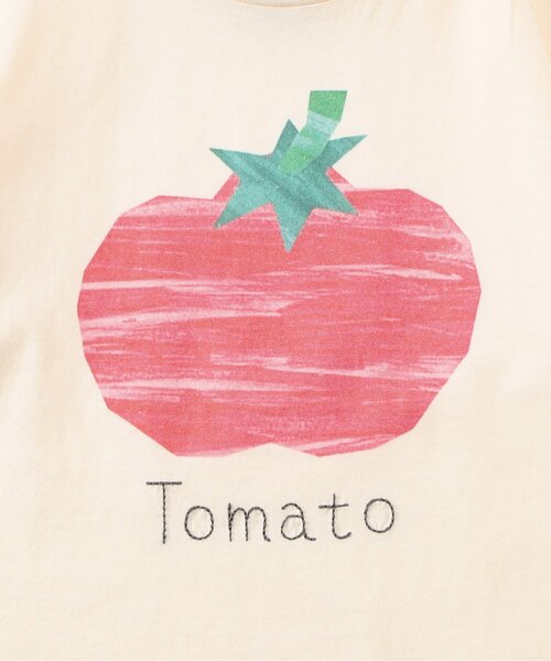 BIT'Z(ビッツ)の「色々フルーツとベジタブル切り絵プリント半袖Tシャツ(Tシャツ/カットソー・キッズ・ブルー/パープル/イエロー/グリーン/ピンク/レッド・95/110/120/80/90/100)」の20枚目の写真