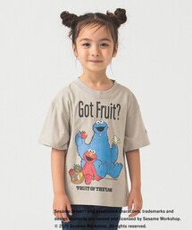 FRUIT OF THE LOOM | FRUIT OF THE LOOM / セサミストリート プリント Tシャツ ① 2025SS(100~140cm)(Tシャツ/カットソー)