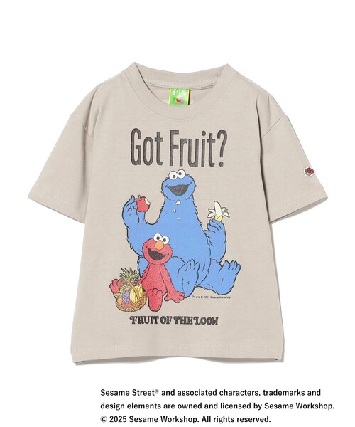 セサミストリート　Tシャツ　フルーツオブザルーム FRUIT OF THE LOOM tシャツ / セサミストリート プリント T