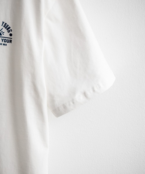 Rocky Monroe(ロッキーモンロー)の「オーバーサイズ スポーツグラフィックプリント半袖Tシャツ(Tシャツ/カットソー・メンズ・ブラック/ホワイト系/ベージュ/ホワイト/グリーン・M/L/XL)」の12枚目の写真