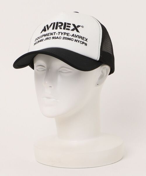 AVIREX(アヴィレックス)の「【RS】【AVIREX】 NUMBERING MESH CAP(キャップ・メンズ・ホワイト/ブラック/ネイビー/グリーン系カモフラージュ/グレー系カモフラージュ・FREE)」の11枚目の写真