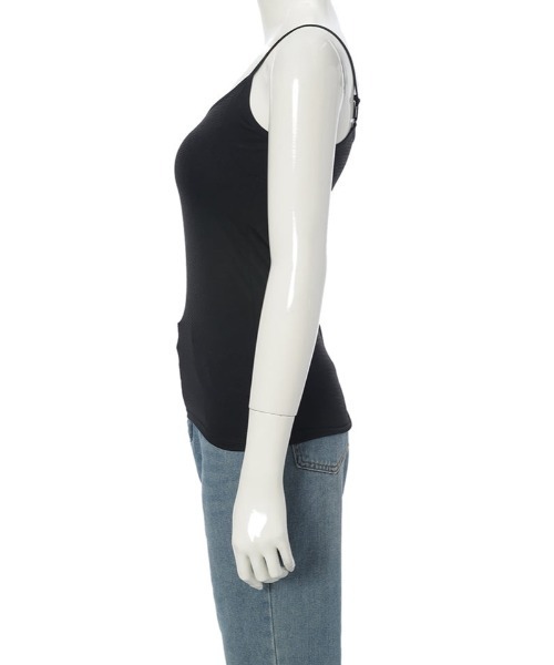 fifth（フィフス）の「【接触冷感×抗菌防臭】さらさら、ひんやりカップ付きキャミソール【EssentialCool】（キャミソール・レディース・ブラック/ベージュ・S/M/L）」の12枚目の写真