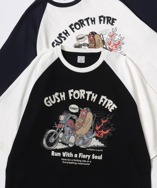 セール】Food Character Print SS Tee/オーバーサイズ 接触冷感