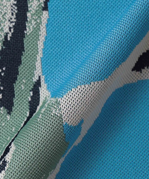 Jines（ジネス）の「グラフィックジャージタイトスカート（スカート・レディース・ブルー/イエロー・38）」の11枚目の写真