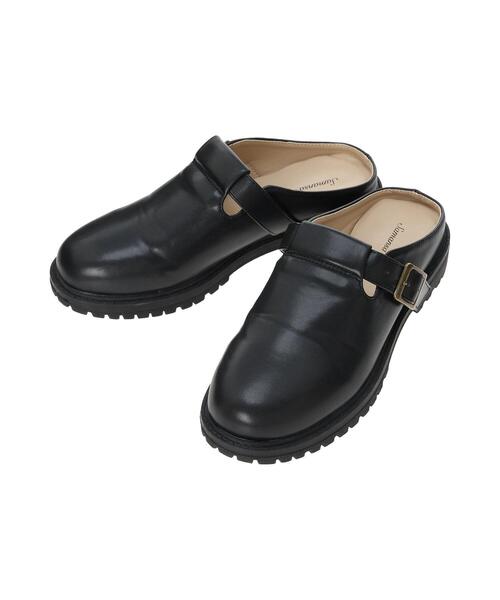 新品】サマンサモスモス フラットサンダル サボ ストラップ
