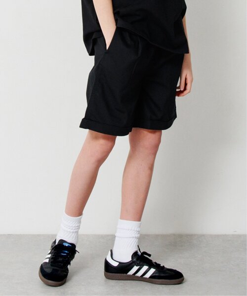 GLAZOS（グラソス）の「【大人向けサイズあり】綿ポリストレッチツイル・ショートパンツ（その他パンツ・キッズ・ブラック/カーキ・LL/L/M/S）」の2枚目の写真