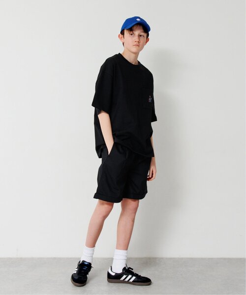 GLAZOS（グラソス）の「【大人向けサイズあり】綿ポリストレッチツイル・ショートパンツ（その他パンツ・キッズ・ブラック/カーキ・LL/L/M/S）」の6枚目の写真