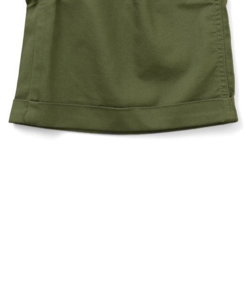 GLAZOS（グラソス）の「【大人向けサイズあり】綿ポリストレッチツイル・ショートパンツ（その他パンツ・キッズ・ブラック/カーキ・LL/L/M/S）」の11枚目の写真