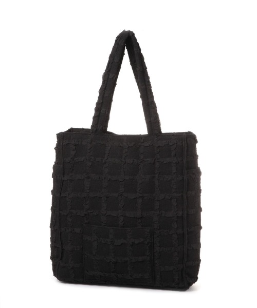 tiny tiny（ティニーティニー）の「マルチトートバッグ[tiny tiny(ティニーティニー)]（トートバッグ・レディース・ブラック/アイボリー/ライトブルー・0）」の5枚目の写真