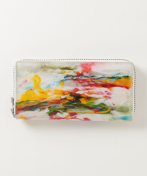 【macromauro】paint wallet M / multi