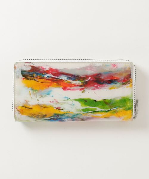 【macromauro】paint wallet M / multi