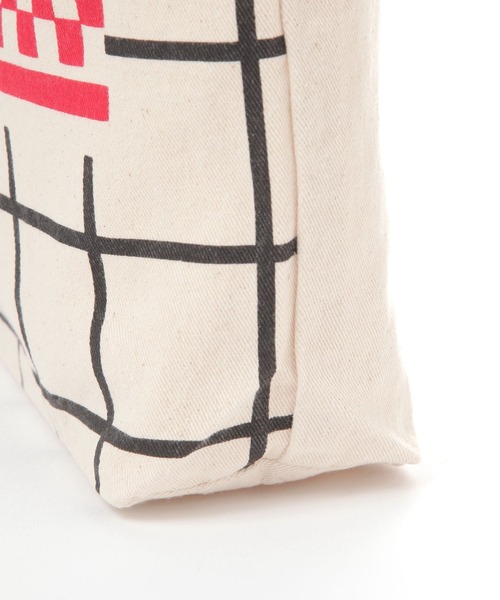 BAYFLOW（ベイフロー）の「BFダイナープリントトート（トートバッグ・レディース・グリーン/ブラック・0）」の14枚目の写真