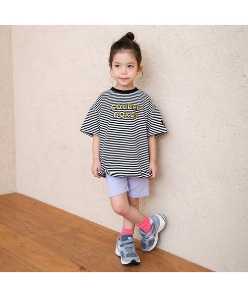 BREEZE（ブリーズ）の「【ジュニア対応】袖ハート4色4柄半袖Tシャツ（Tシャツ/カットソー・キッズ・ミント/ラベンダー/その他2/アイボリー・140/130/120/110/100/90/80）」の22枚目の写真