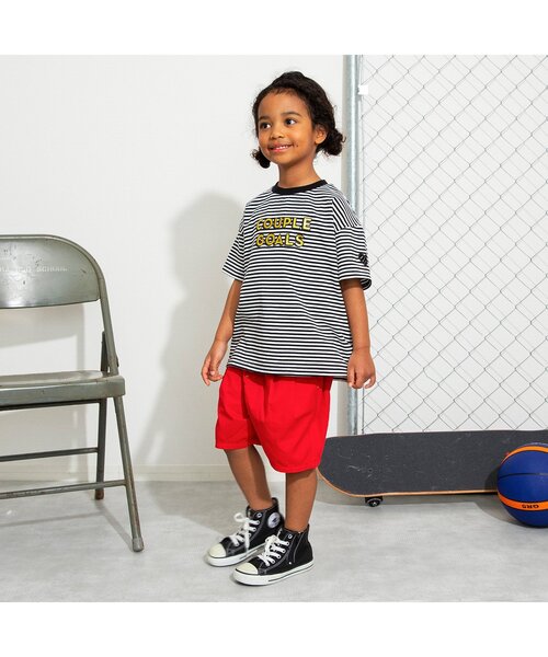 BREEZE（ブリーズ）の「【ジュニア対応】袖ハート4色4柄半袖Tシャツ（Tシャツ/カットソー・キッズ・ミント/ラベンダー/その他2/アイボリー・140/130/120/110/100/90/80）」の19枚目の写真