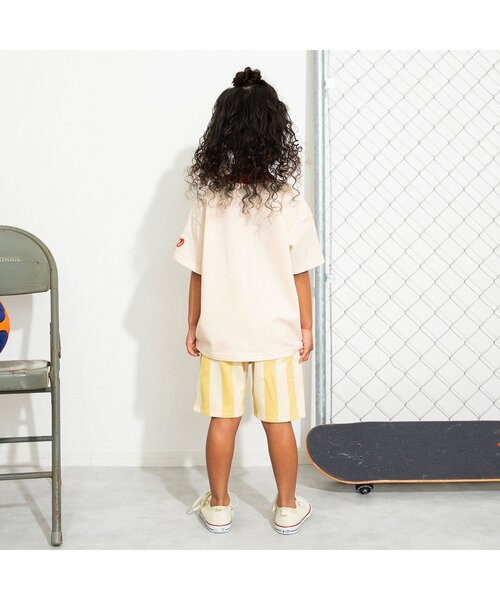 BREEZE（ブリーズ）の「【ジュニア対応】袖ハート4色4柄半袖Tシャツ（Tシャツ/カットソー・キッズ・ミント/ラベンダー/その他2/アイボリー・140/130/120/110/100/90/80）」の17枚目の写真