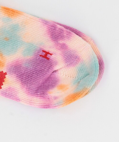 FREAK'S STORE（フリークスストア）の「ﾀｲﾀﾞｲ ｸﾙｰ(25.0-27.0cm対応)（ソックス/靴下・メンズ・その他9・ﾌﾘ-）」の3枚目の写真