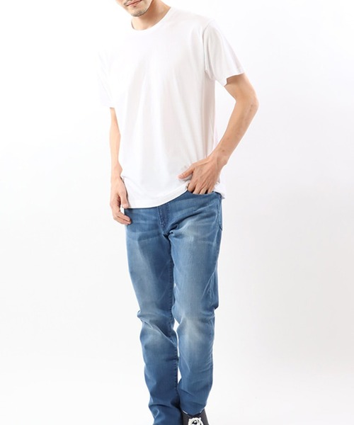 HANES(ヘインズ)の「Hanes JAPAN FIT 2P クルーネックTシャツ H5310(Tシャツ/カットソー・メンズ・ホワイト・S/M/L/XL)」の5枚目の写真